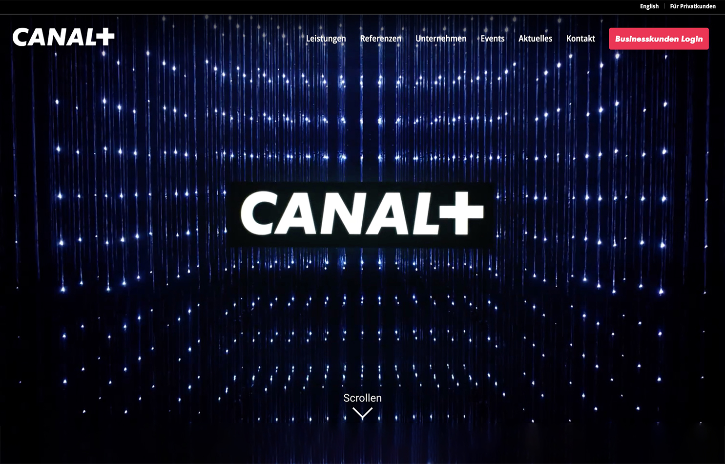 B2B Portal für den internationalen Kunden CANAL+ von PoLi